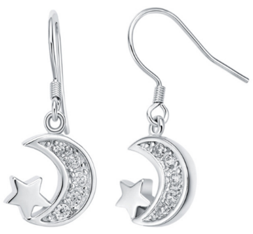 Moon And Stars Earrings