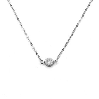 Necklace Round Silver