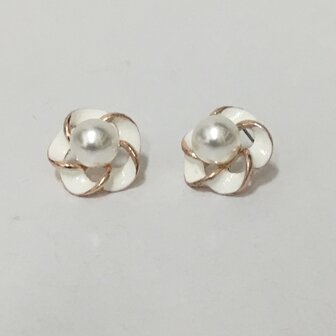 Earrings Silver Pearl Meets Ivory