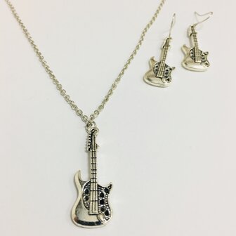 Gitar Silver Set