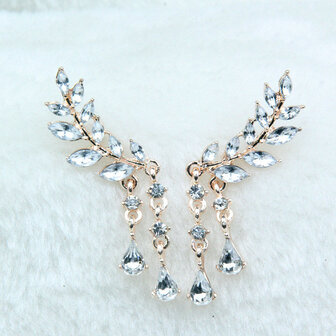 Earrings Lovely Rhinestone Crystal Stud