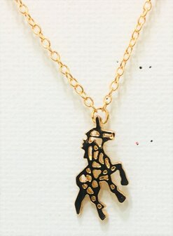 Necklace Giraffe Gold 