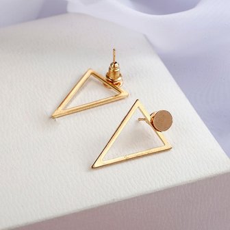 Triangle Dots Gold