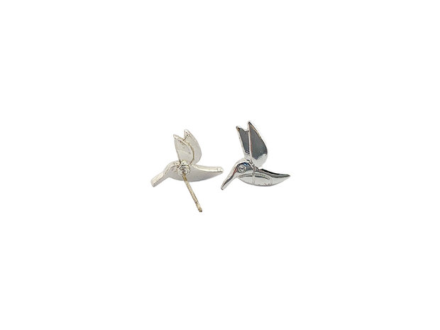 Beautiful Hummingbird minimalistische oorknopjes met een glanzend design 3Hummingbird Leuke Oorknopjes 3
