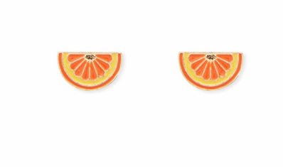 Earring Orange - Budget Line