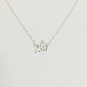 Necklace Flying Bird Silver