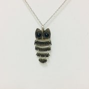 Necklace Owl Silver