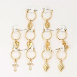 Faith Hope & Love Earring Set