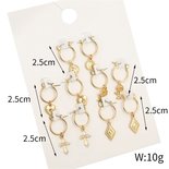 Faith Hope & Love Earring Set