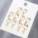 Faith Hope & Love Earring Set
