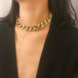 Cuban Choker Gold