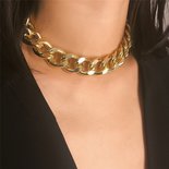 Cuban Choker Gold