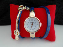 Luxe Wrapping Watch Blue