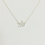 Necklace Flying Bird Silver