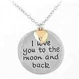 Necklace Silver Meets Gold Valentine