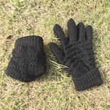 Gloves Solid Stretch Black