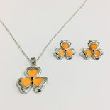 Lucky Silver Set Orange