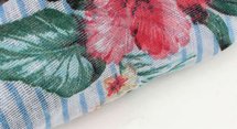 A Soft Striped Bloom Shawl