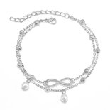 Ankle Bracelet Charm Infinity