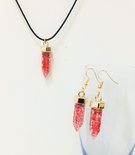 Pendant Set Red