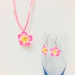Hawaiian Flower Set Pink