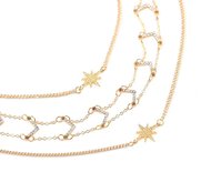 Golden Triplet Design Choker