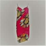Beach Gown Hawaiian Crimson Red