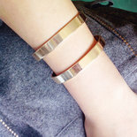 Double Gold Bangle
