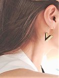 LV Earrings Gold