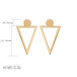 Triangle Dots Gold
