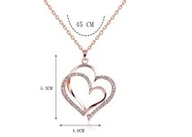 Hearts Rosé Gold