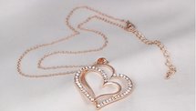 Hearts Rosé Gold