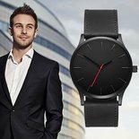 Matte Black Business Watch