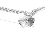 Chain Heart Silver