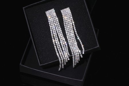 Silver Tassels